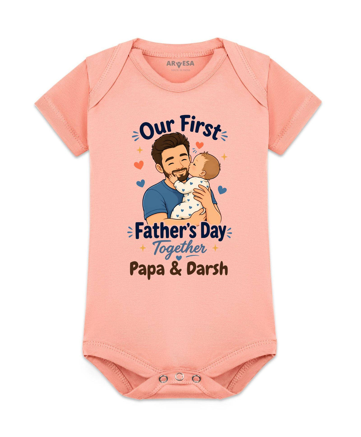 Our First Father Days Together - Romper