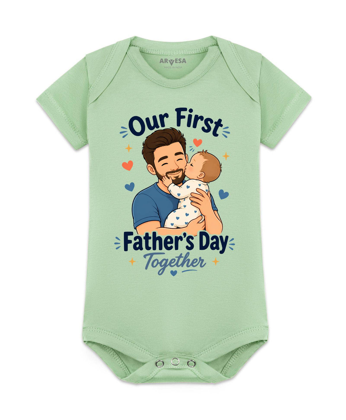 Our First Father Days Together - Romper