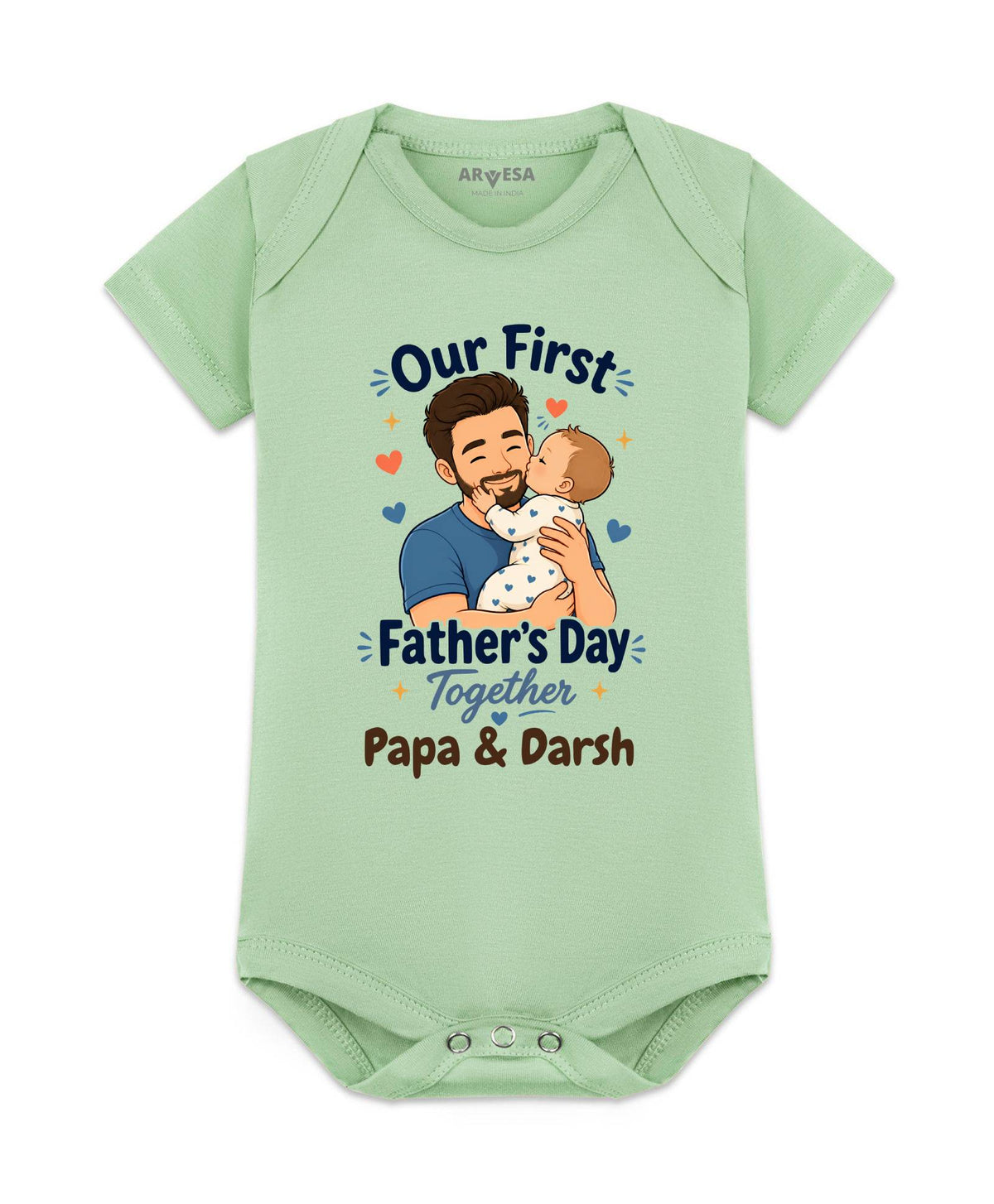 Our First Father Days Together - Romper