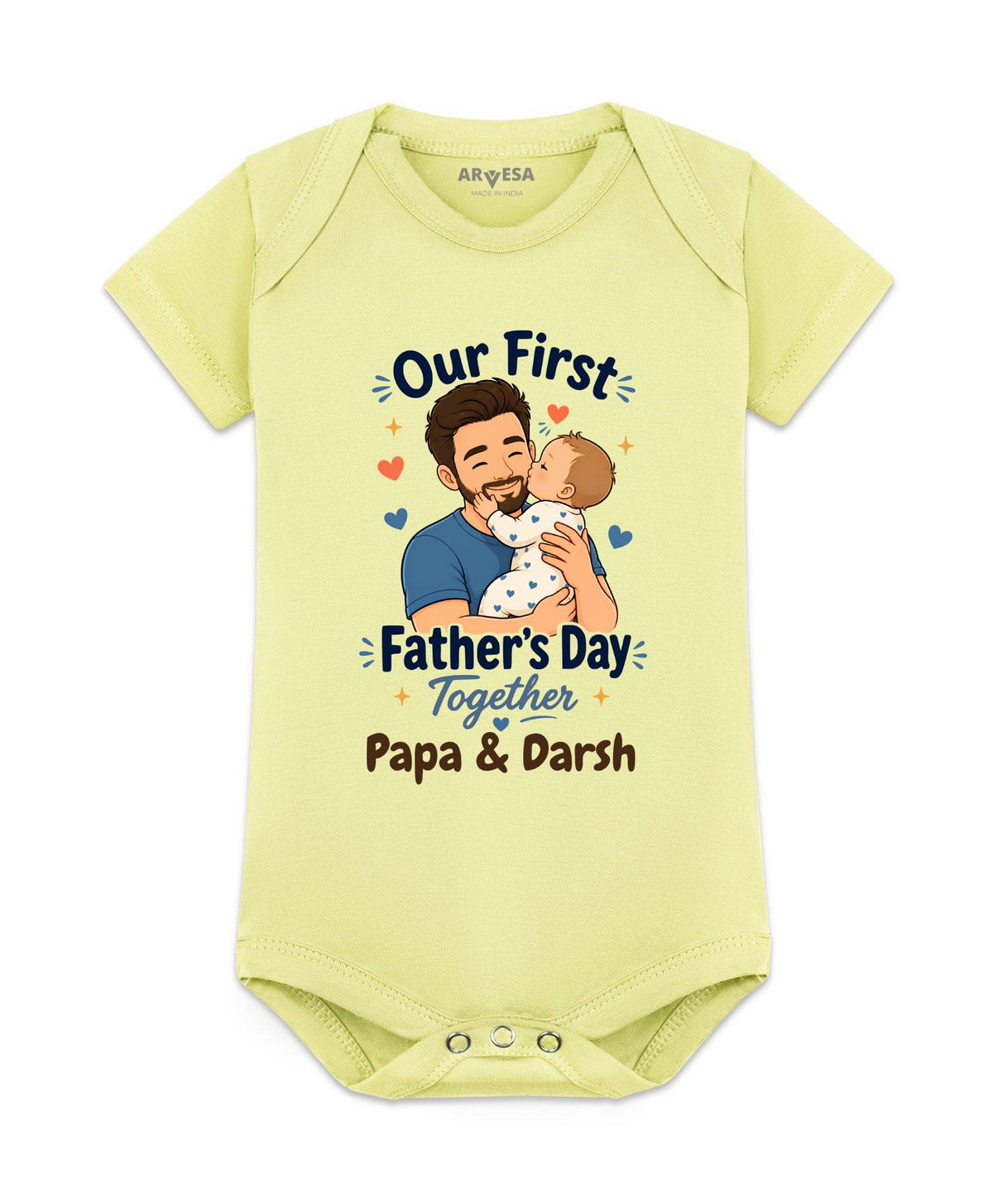 Our First Father Days Together - Romper