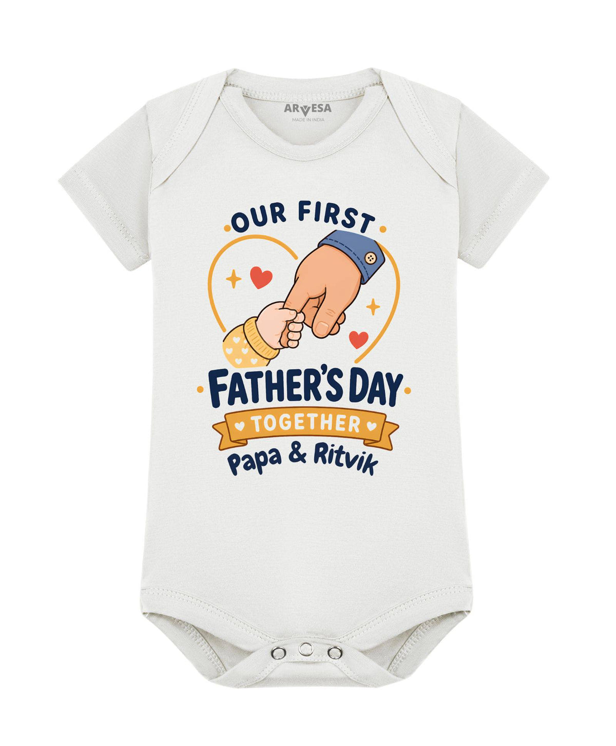 Our First Father Days Together - Romper