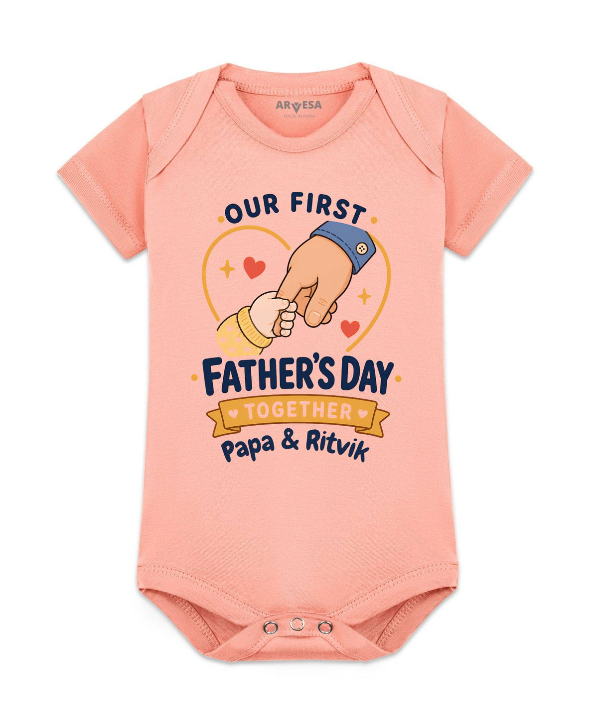 Our First Father Days Together - Romper