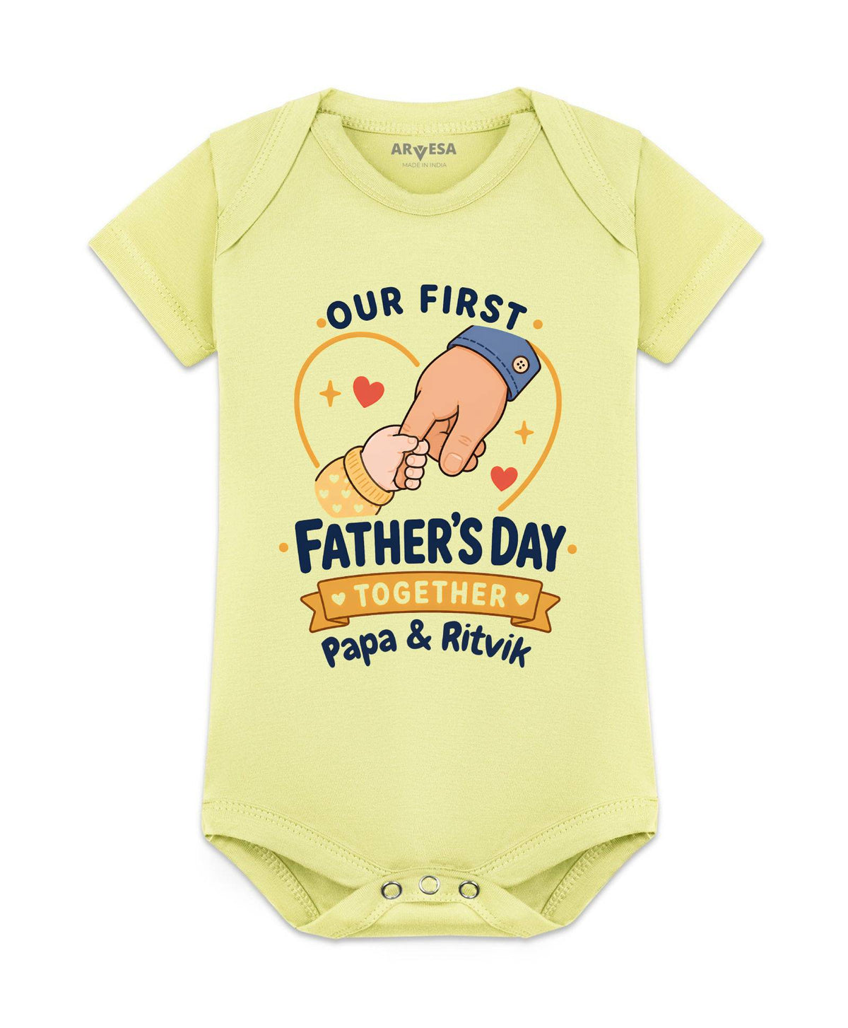 Our First Father Days Together - Romper