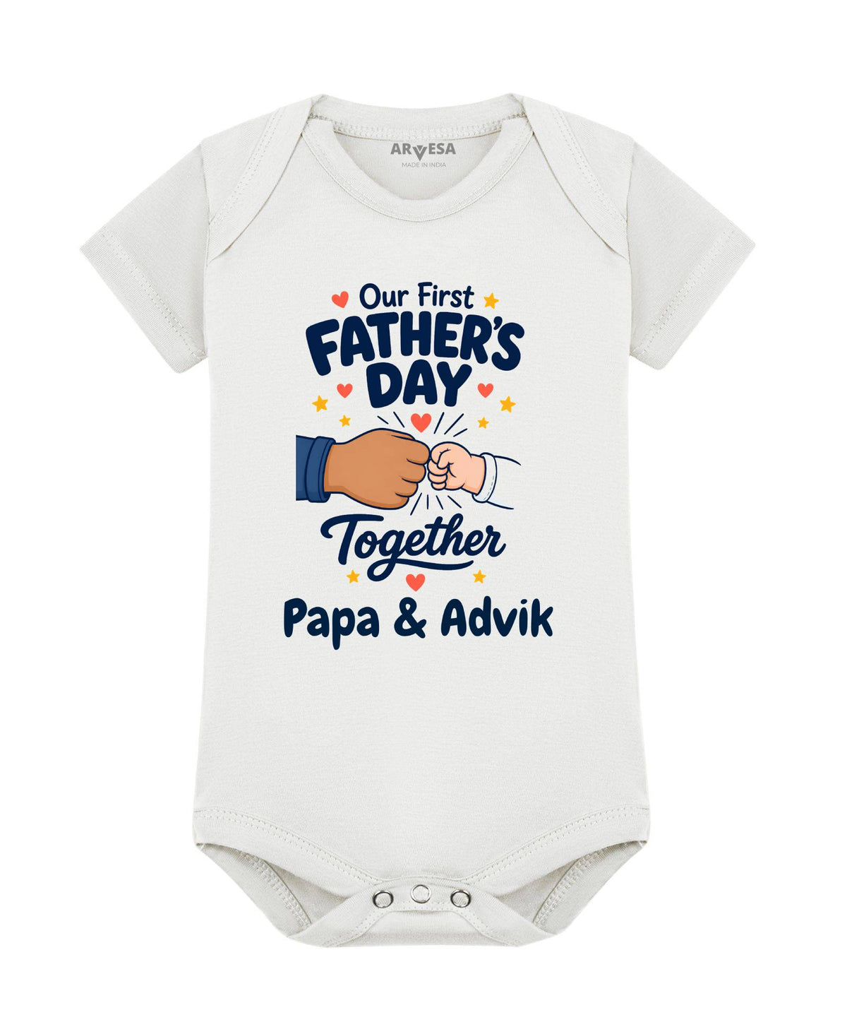 Our First Father Days Together - Romper