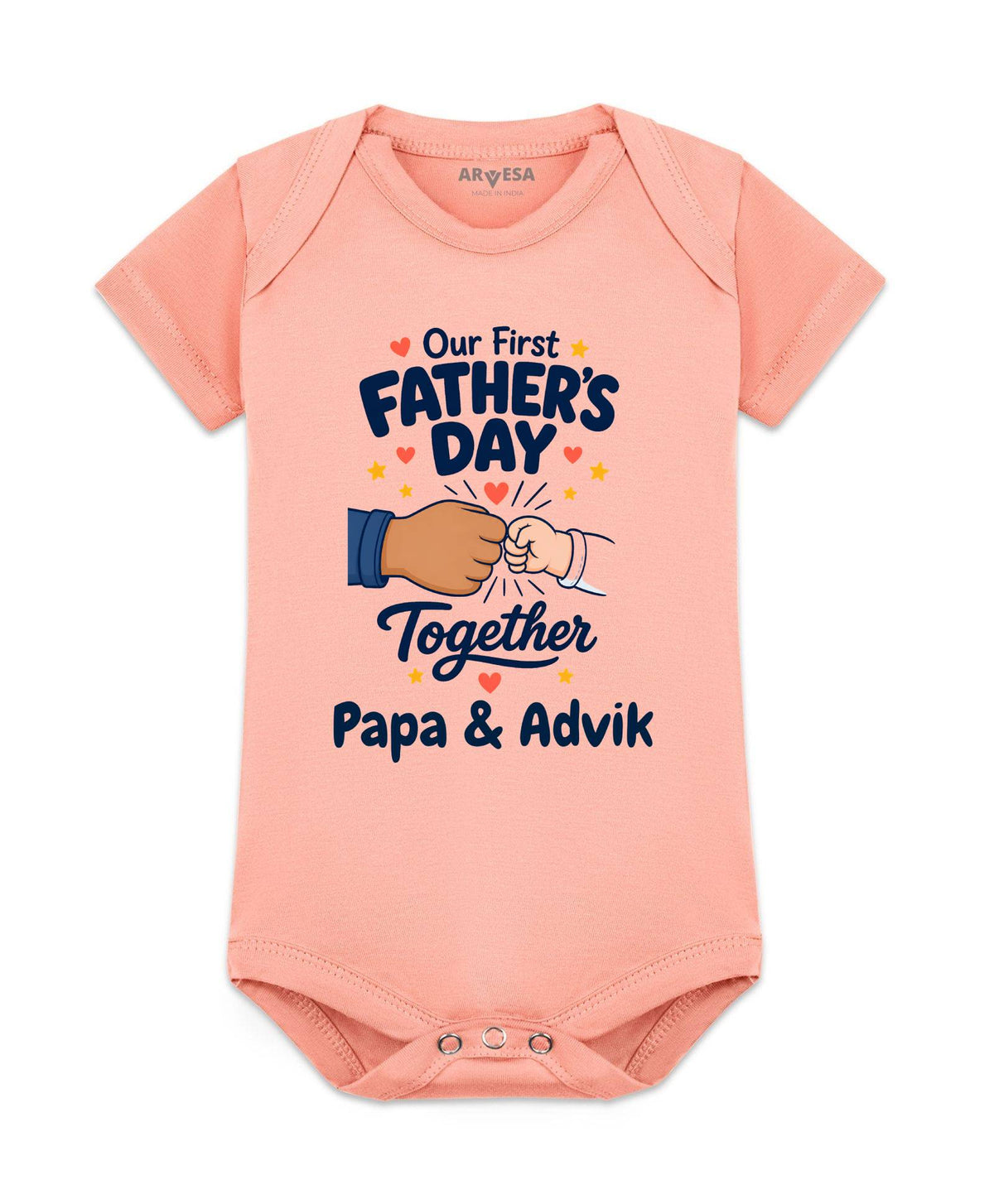 Our First Father Days Together - Romper