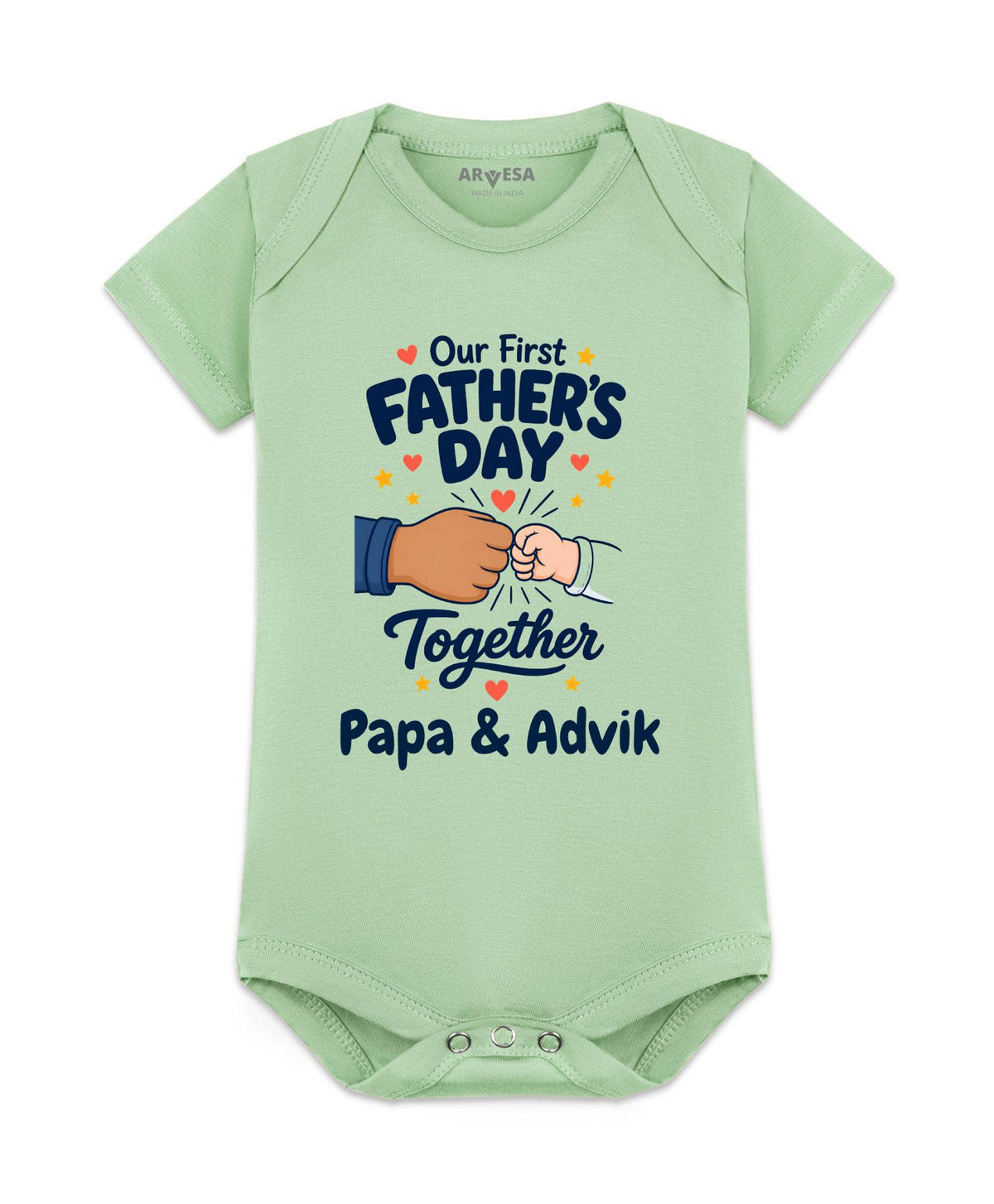 Our First Father Days Together - Romper