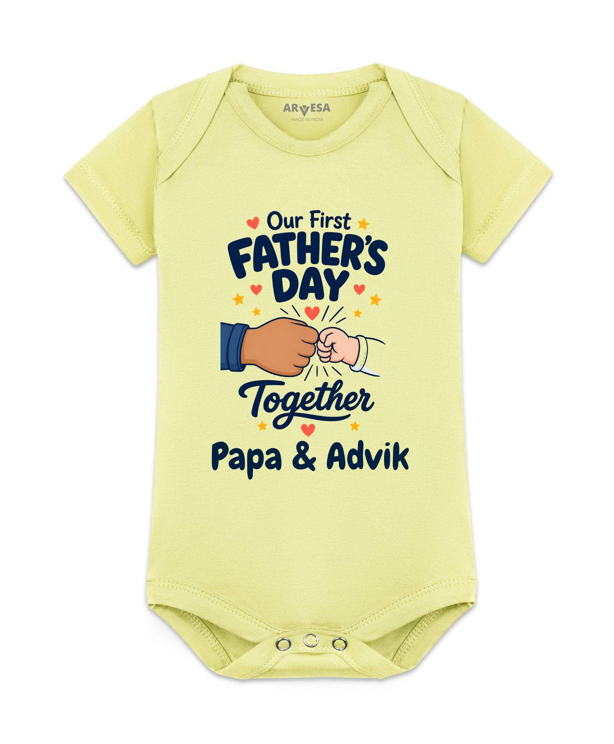 Our First Father Days Together - Romper