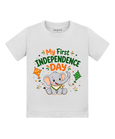 T-shirt featuring the same print