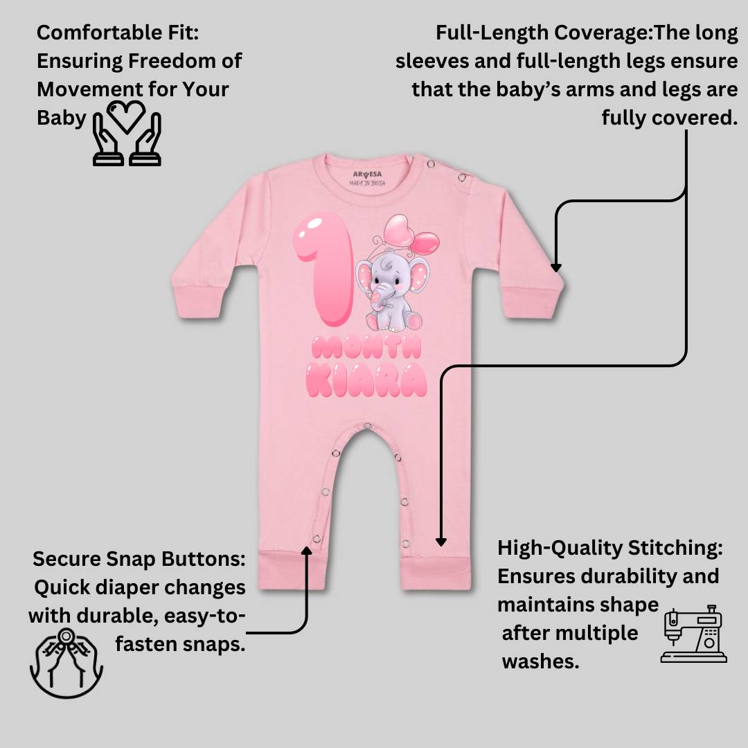 Arvesa 1 Month Baby Boy & Girl Dress
