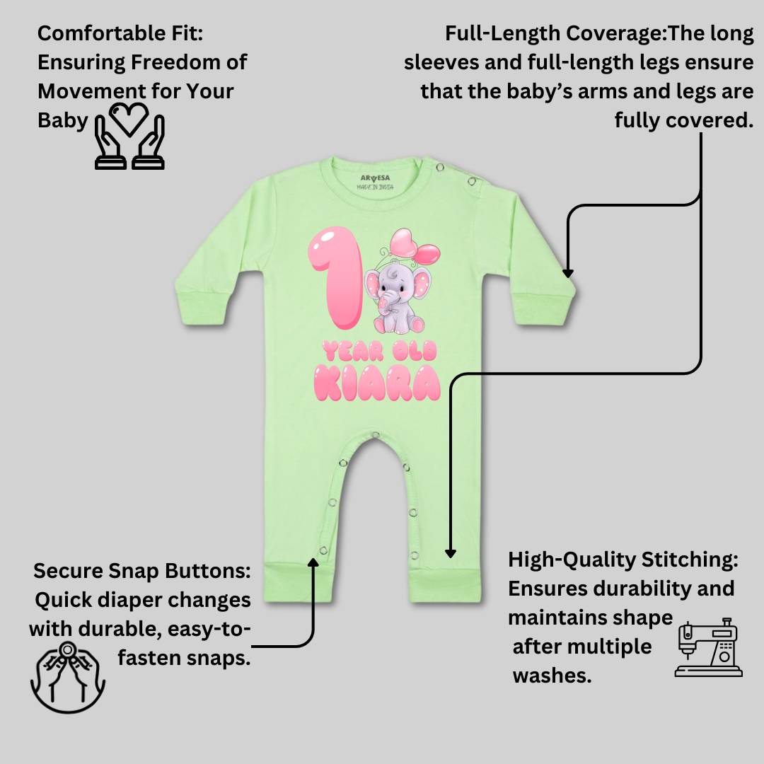 Arvesa One Year Birthday Baby Boy & Girl Dress