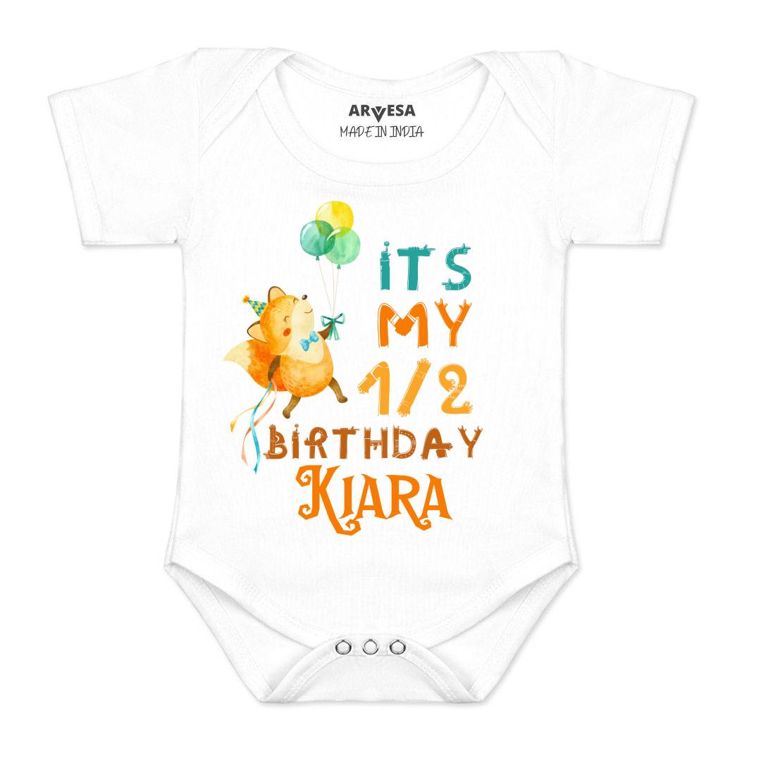 Arvesa Half Birthday Baby Boy & Girl Dress
