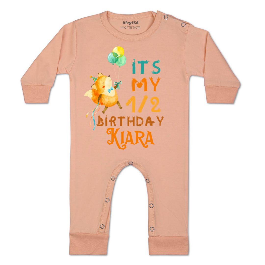 Arvesa Half Birthday Baby Boy & Girl Dress