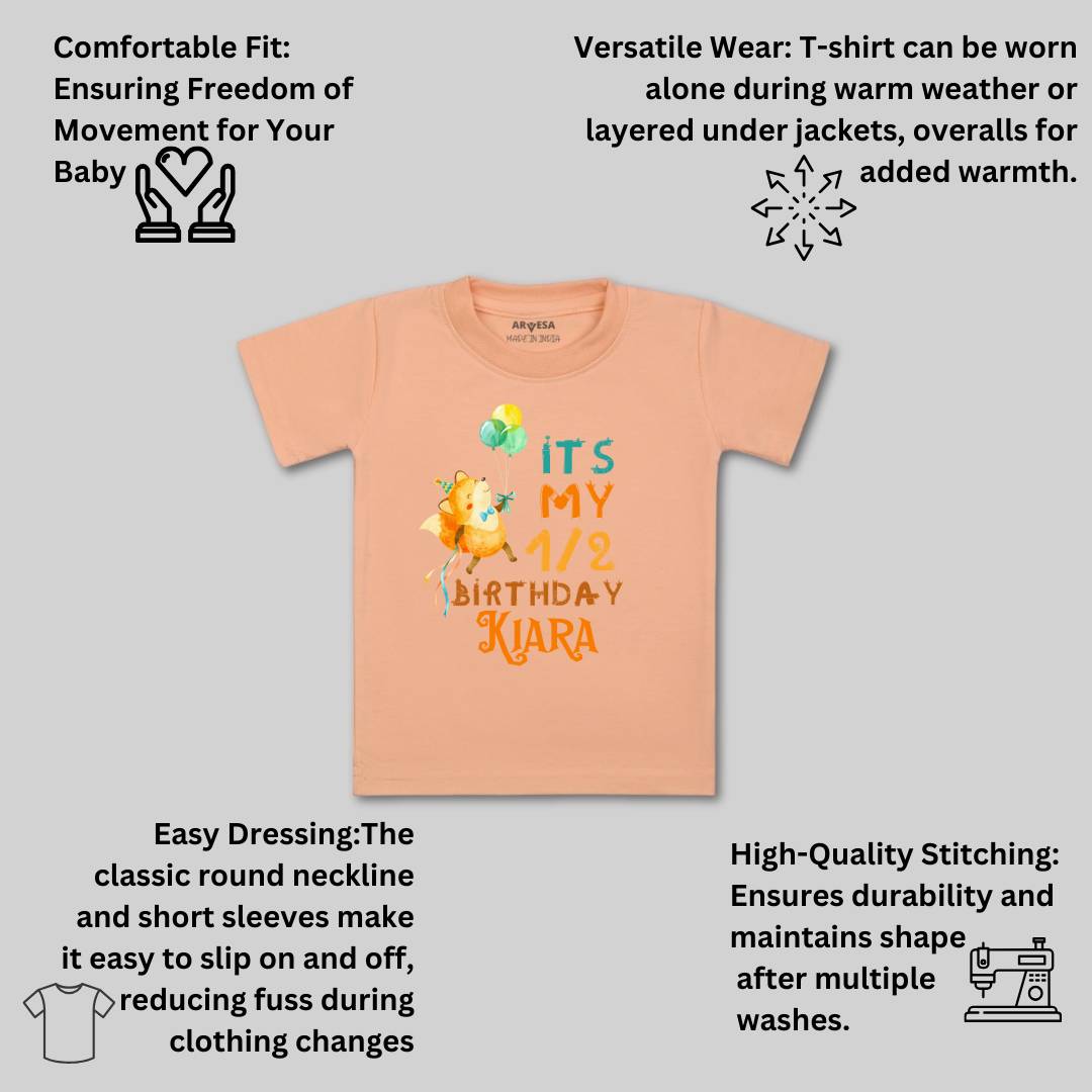 Arvesa Half Birthday Baby Boy & Girl Dress