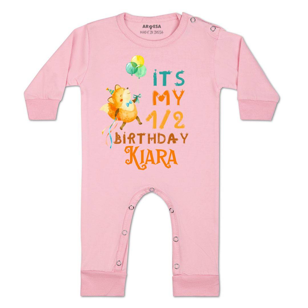 Arvesa Half Birthday Baby Boy & Girl Dress