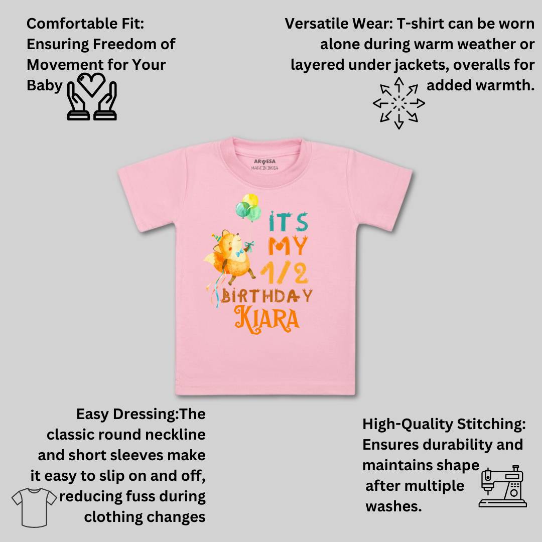 Arvesa Half Birthday Baby Boy & Girl Dress