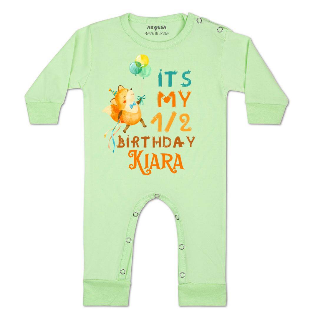 Arvesa Half Birthday Baby Boy & Girl Dress