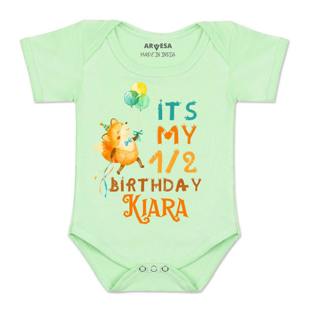 Arvesa Half Birthday Baby Boy & Girl Dress