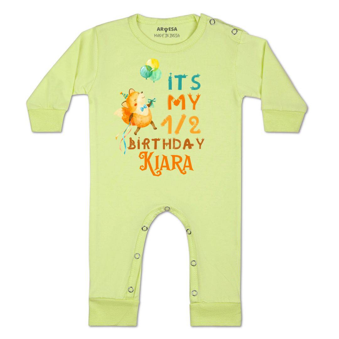 Arvesa Half Birthday Baby Boy & Girl Dress