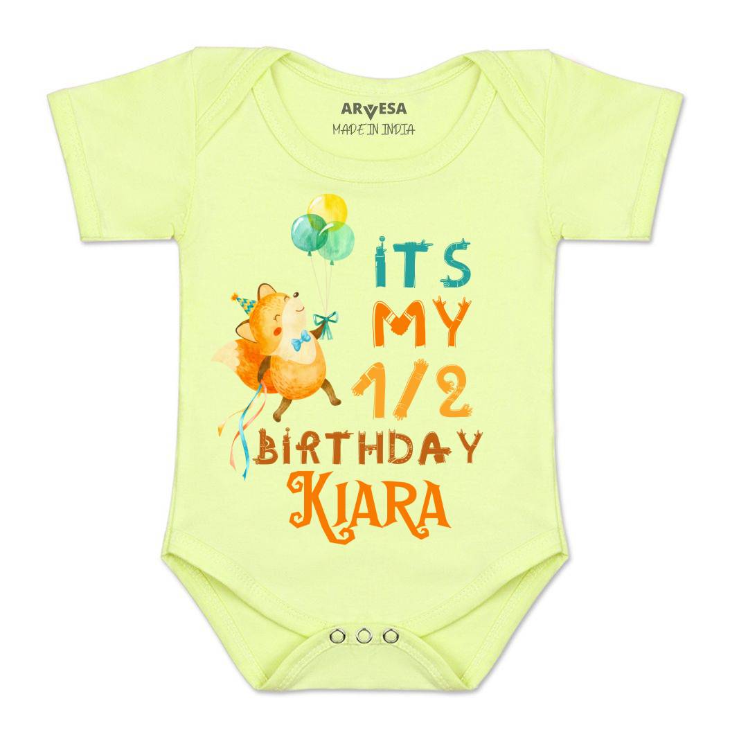 Arvesa Half Birthday Baby Boy & Girl Dress