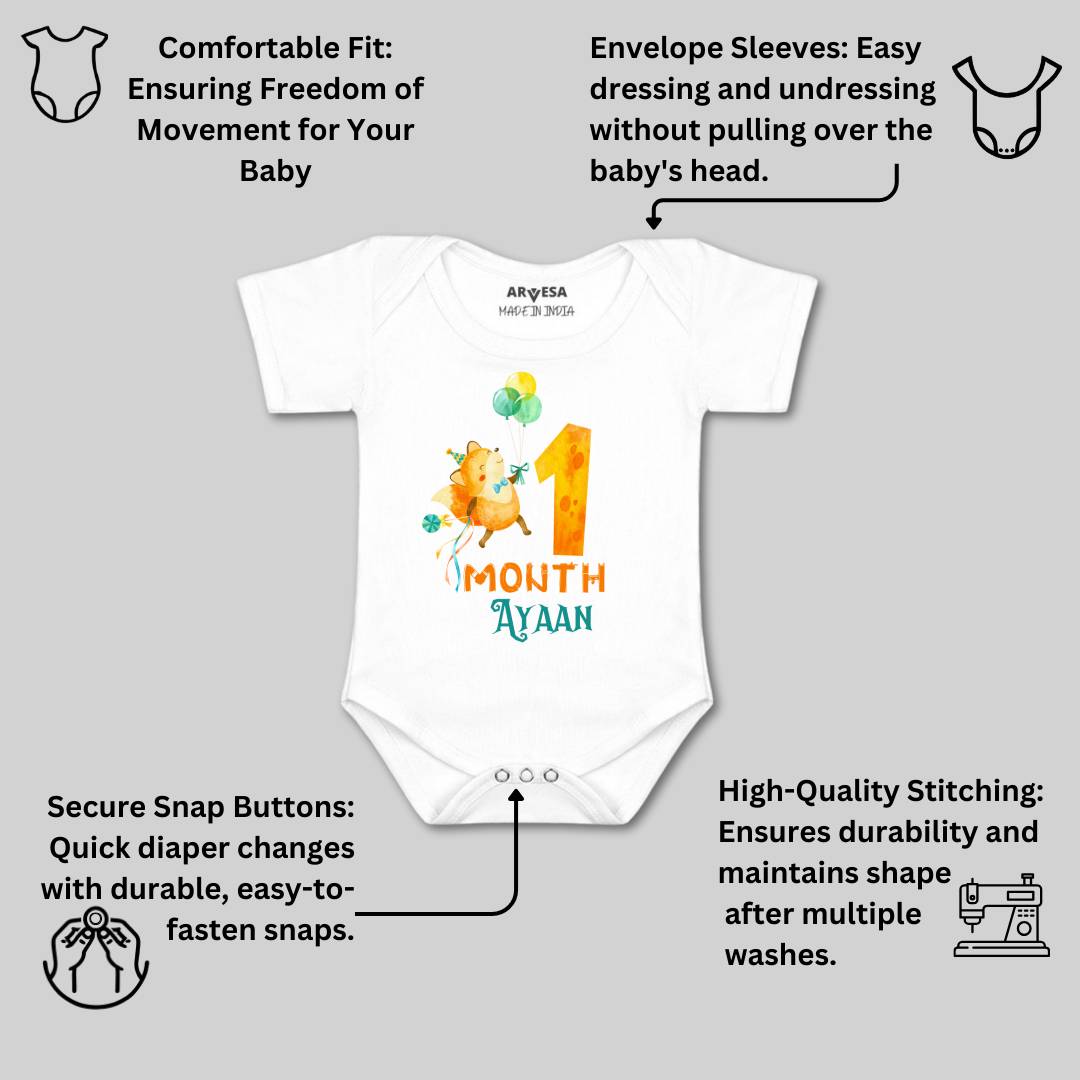 Arvesa 1 Month Baby Boy & Girl Dress