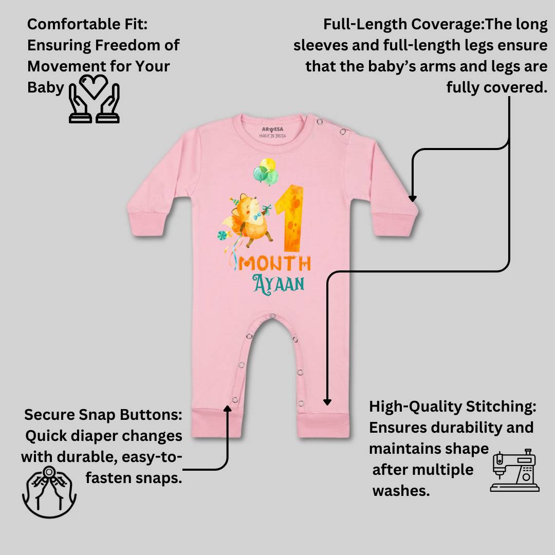 Arvesa 1 Month Baby Boy & Girl Dress