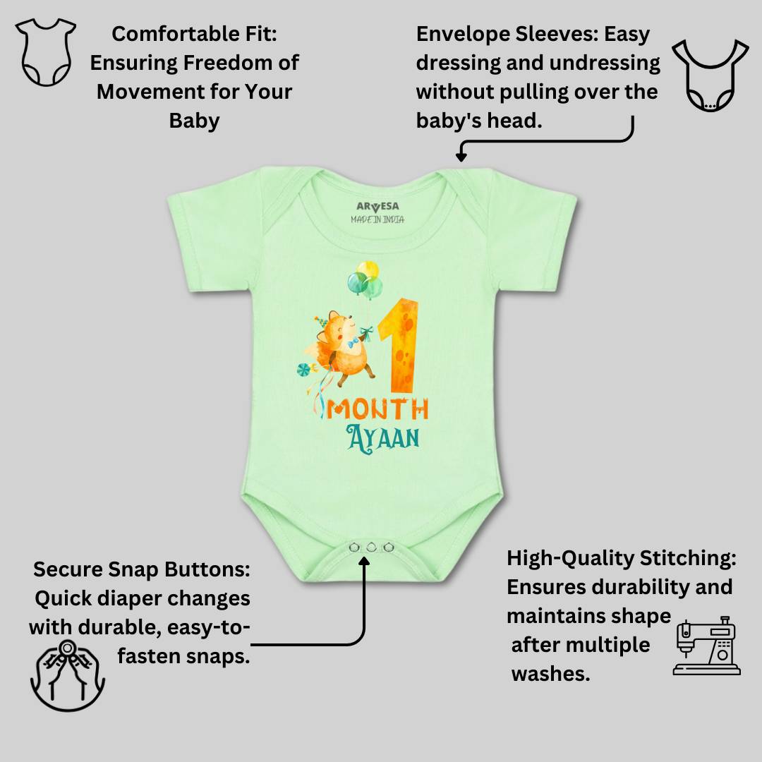 Arvesa 1 Month Baby Boy & Girl Dress