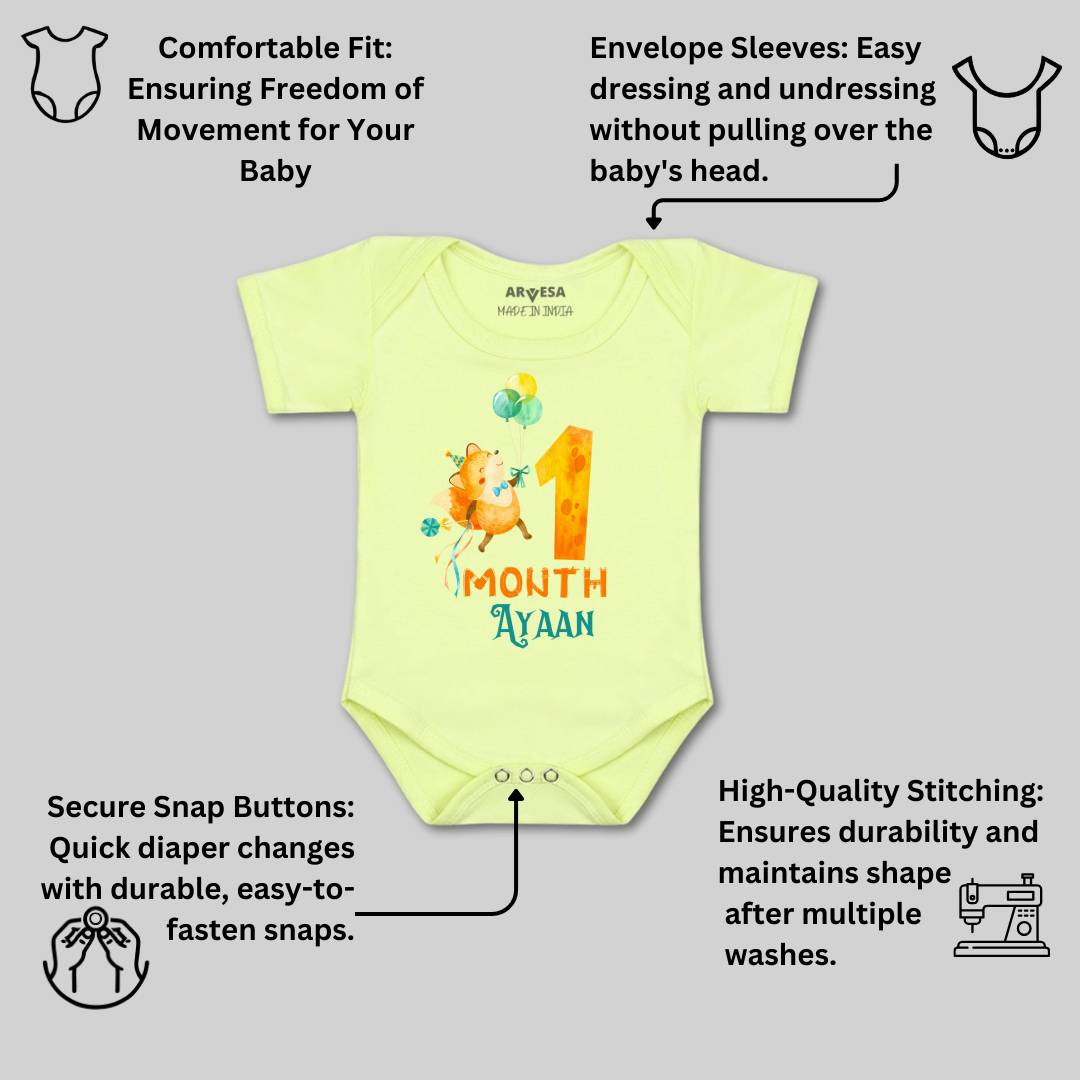 Arvesa 1 Month Baby Boy & Girl Dress