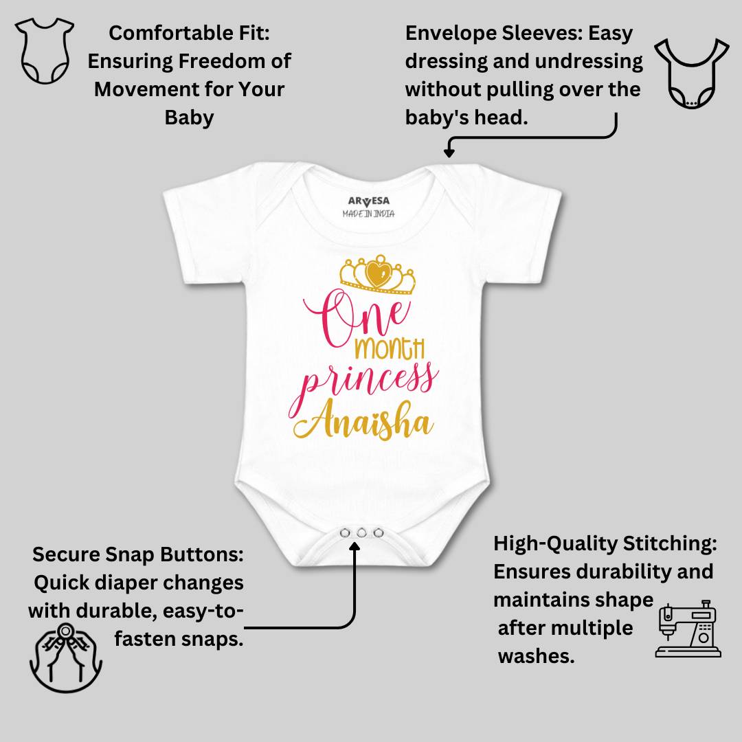 Arvesa 1 Month Baby Boy & Girl Dress
