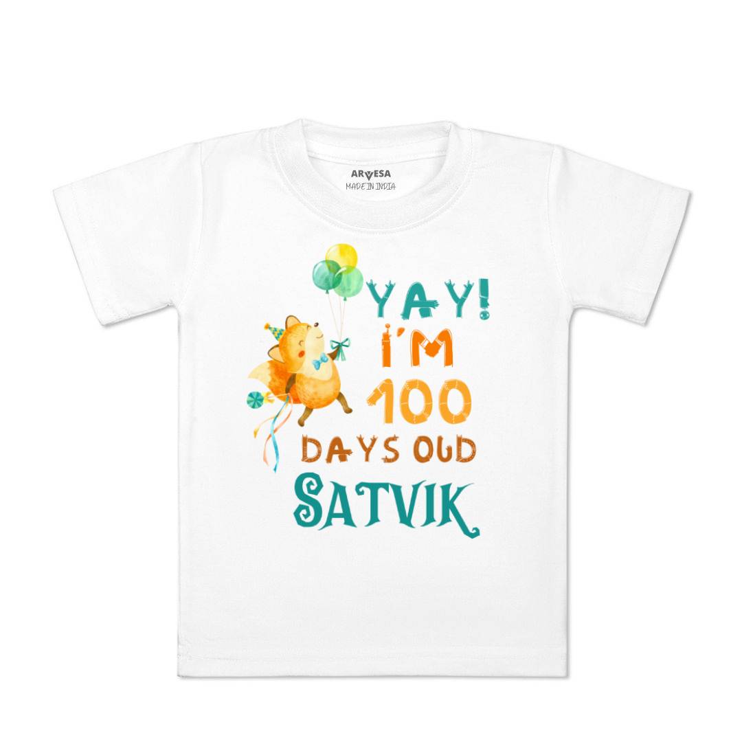 Arvesa 100 Days Birthday Baby Boy & Girl Dress