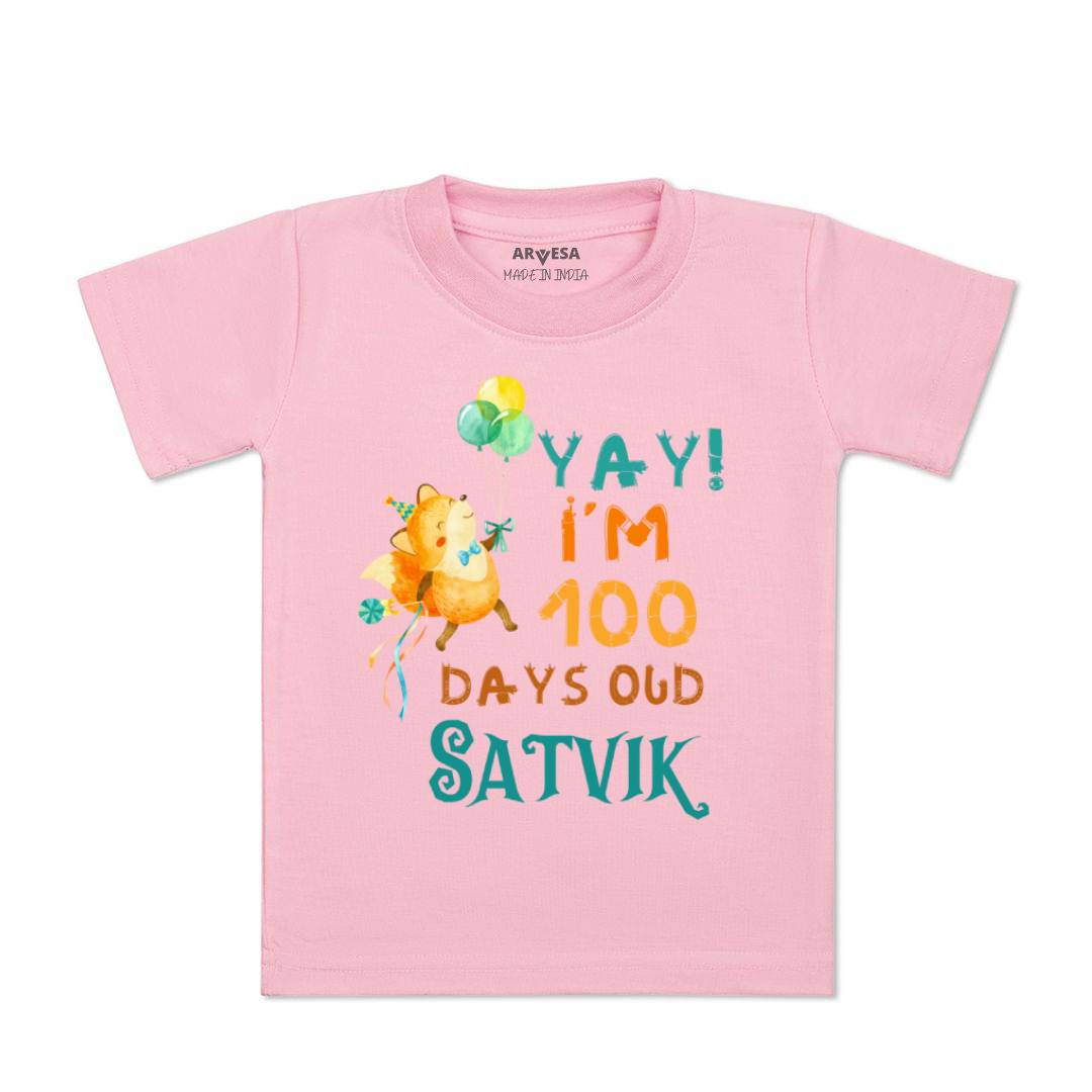 Arvesa 100 Days Birthday Baby Boy & Girl Dress