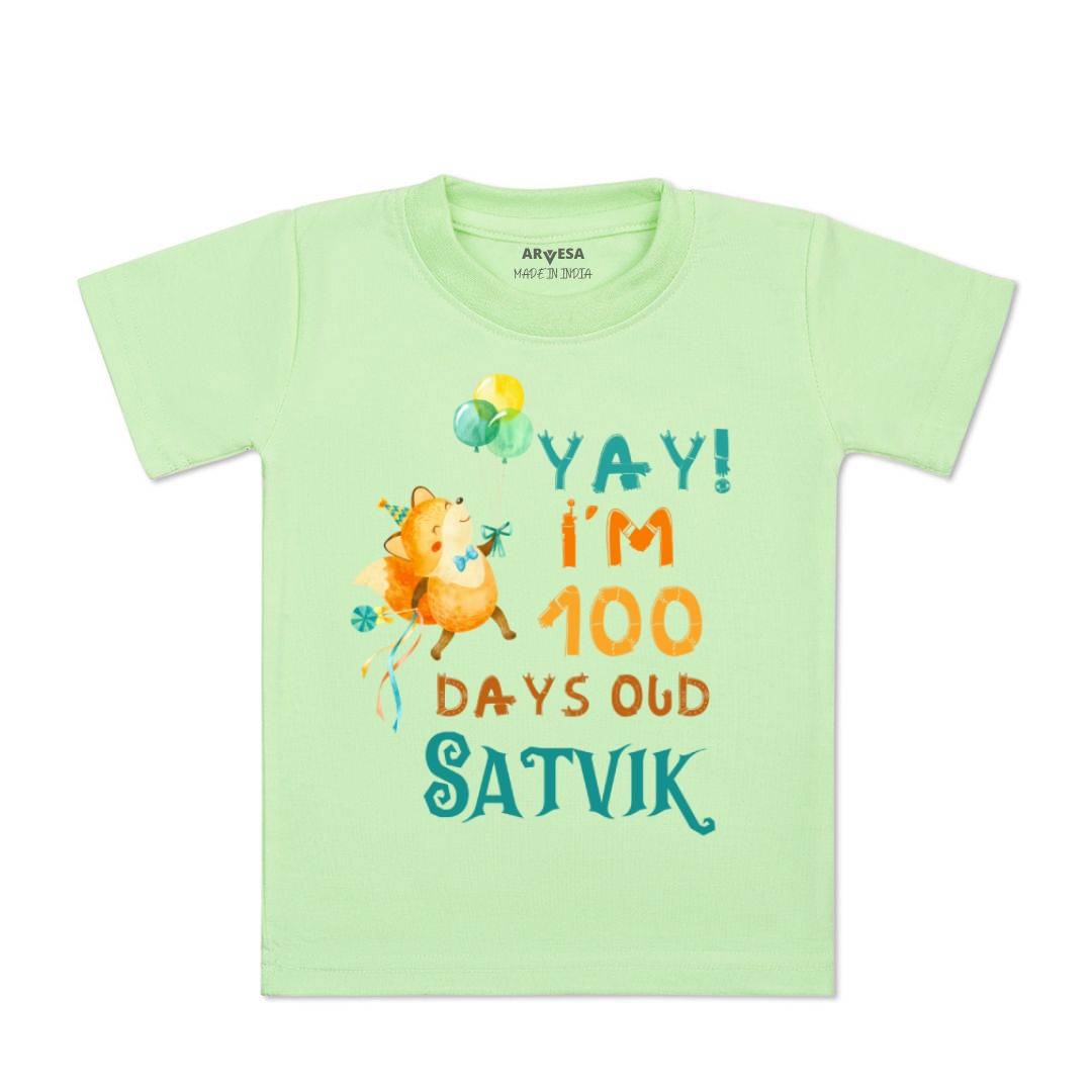 Arvesa 100 Days Birthday Baby Boy & Girl Dress