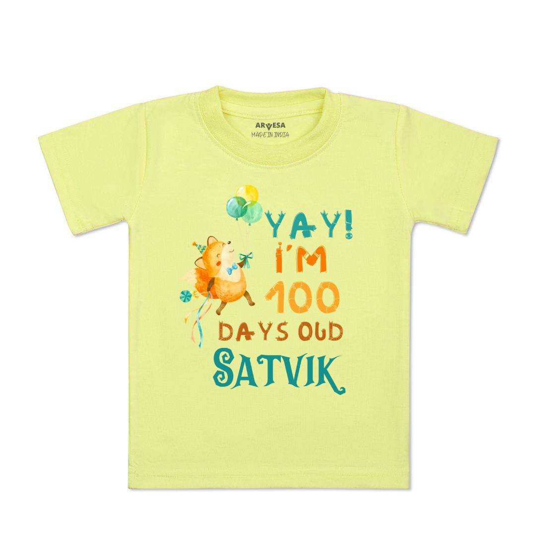 Arvesa 100 Days Birthday Baby Boy & Girl Dress
