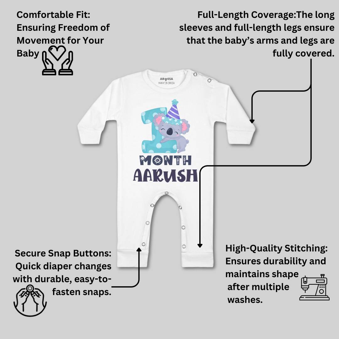 Arvesa 1 Month Baby Boy & Girl Dress