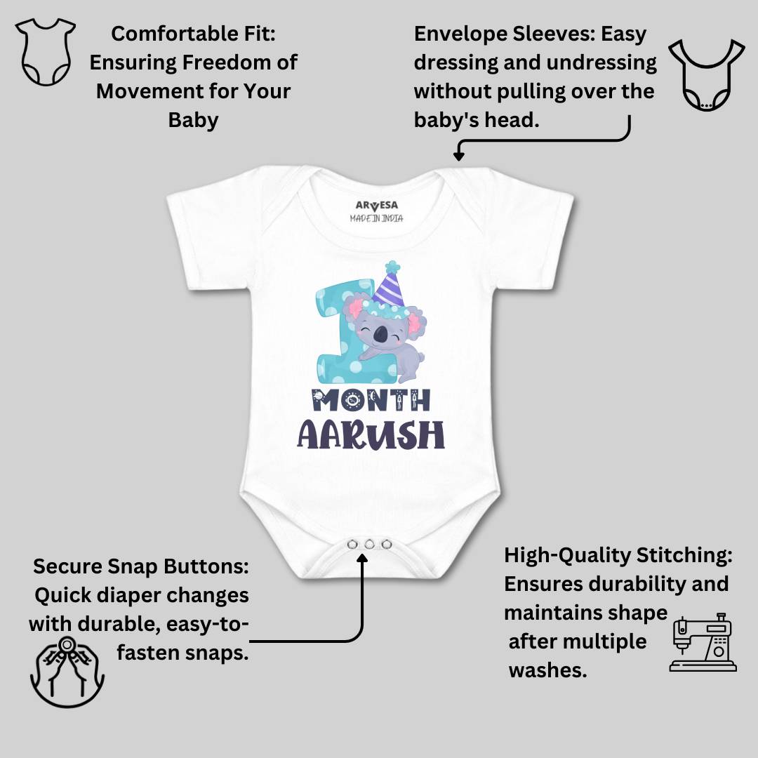 Arvesa 1 Month Baby Boy & Girl Dress