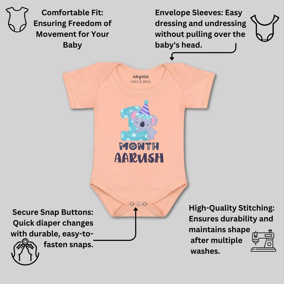 Arvesa 1 Month Baby Boy & Girl Dress