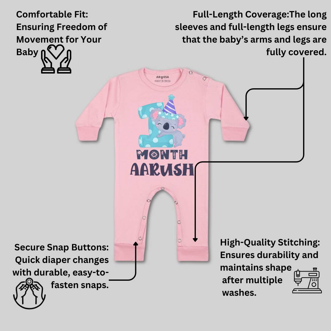 Arvesa 1 Month Baby Boy & Girl Dress