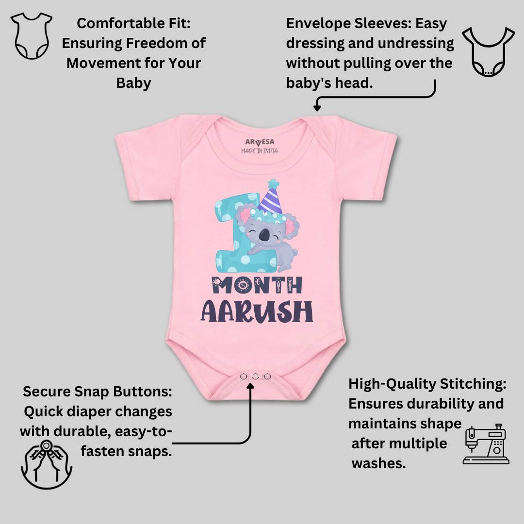 Arvesa 1 Month Baby Boy & Girl Dress