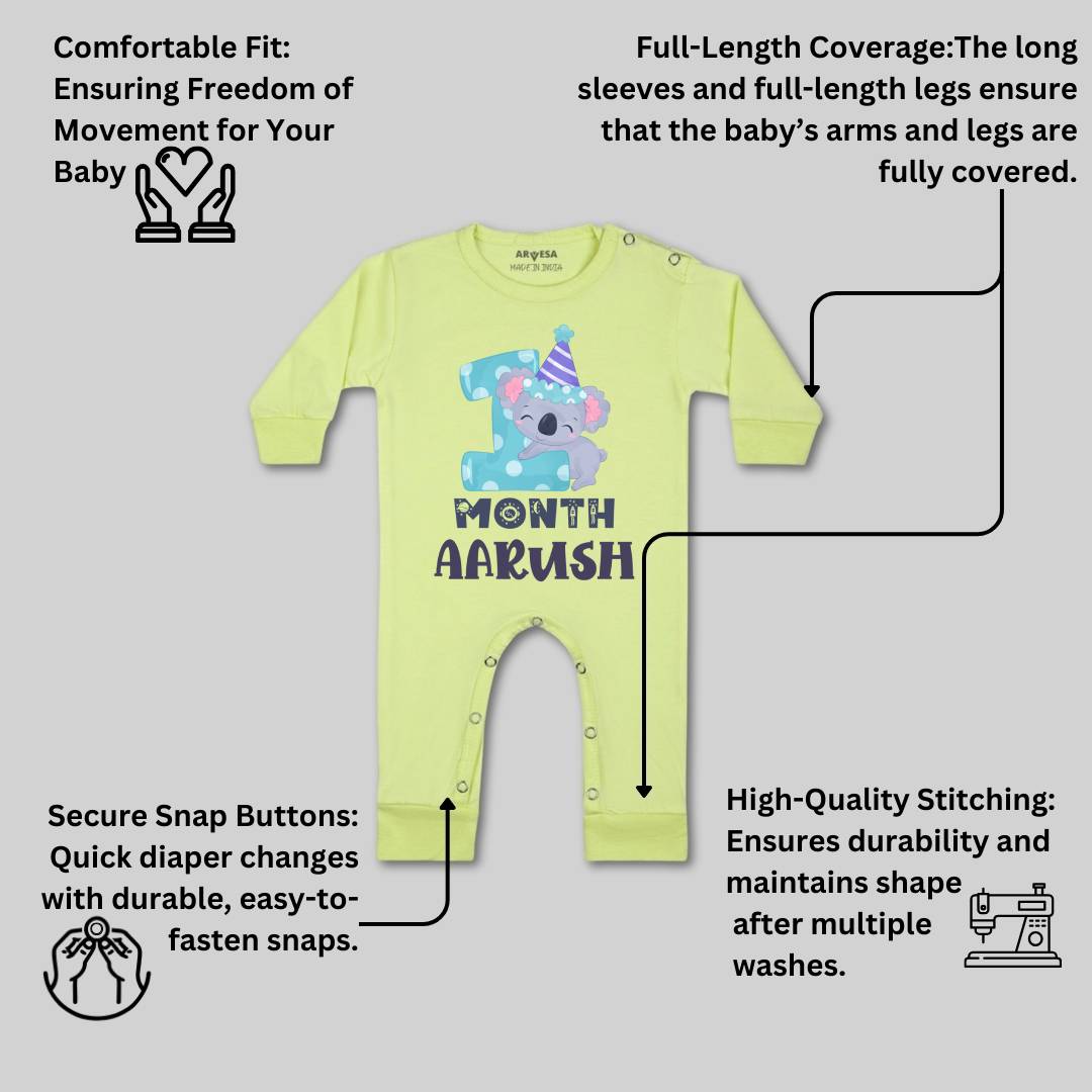 Arvesa 1 Month Baby Boy & Girl Dress