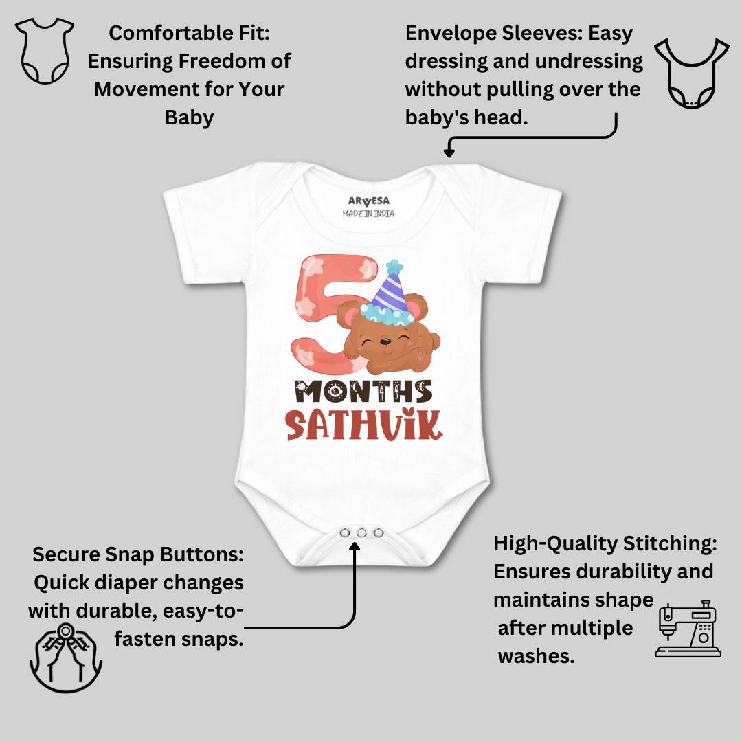 Arvesa 5 Month Baby Boy & Girl Dress