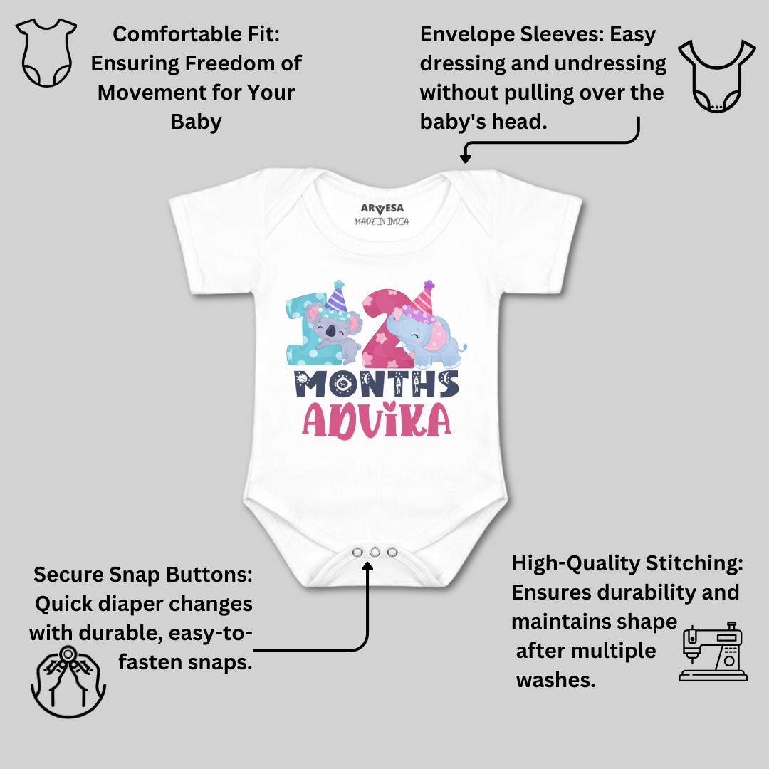Arvesa 12 Month Baby Boy & Girl Dress