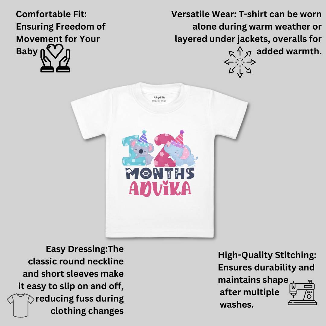 Arvesa 12 Month Baby Boy & Girl Dress