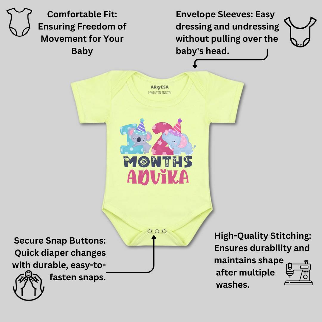 Arvesa 12 Month Baby Boy & Girl Dress