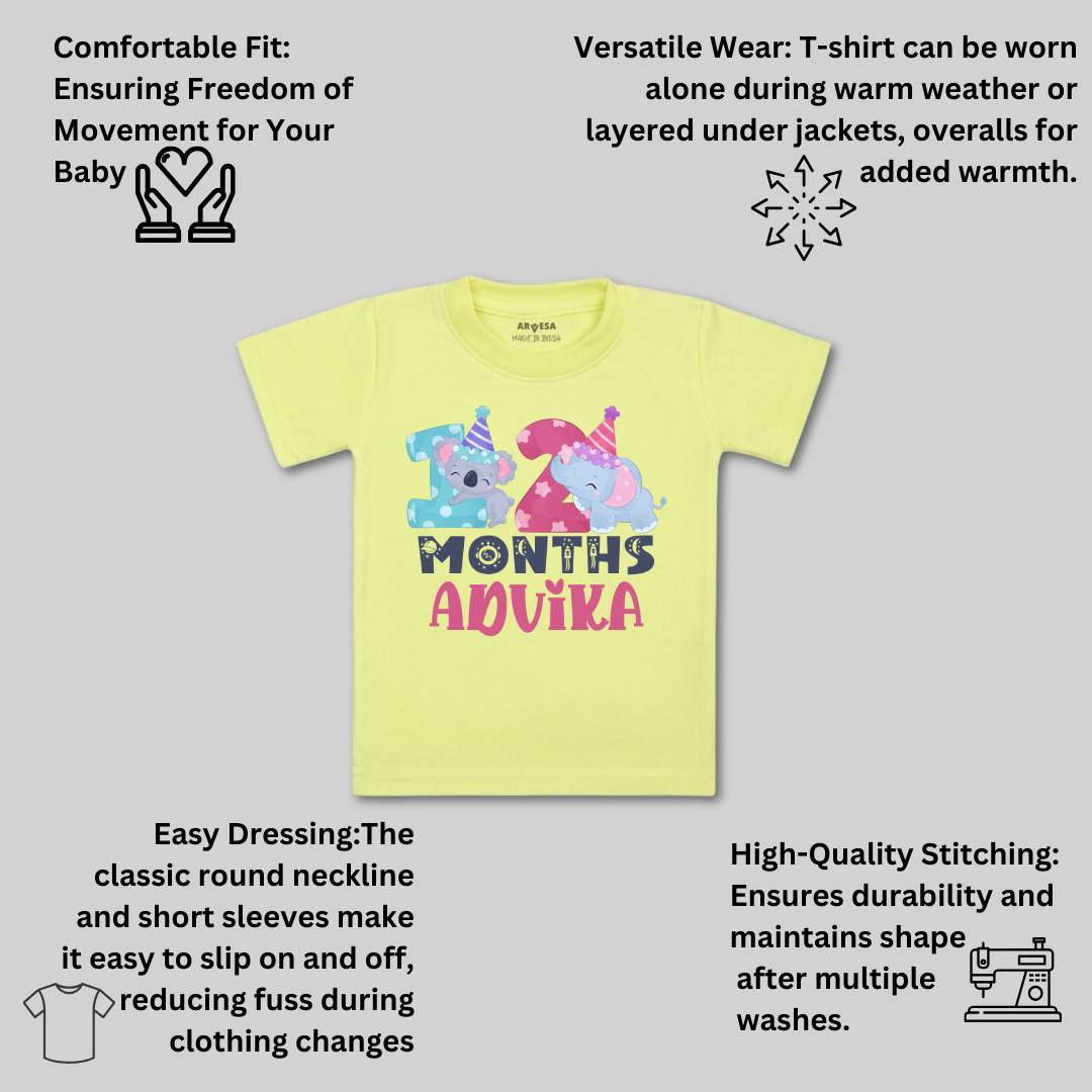 Arvesa 12 Month Baby Boy & Girl Dress