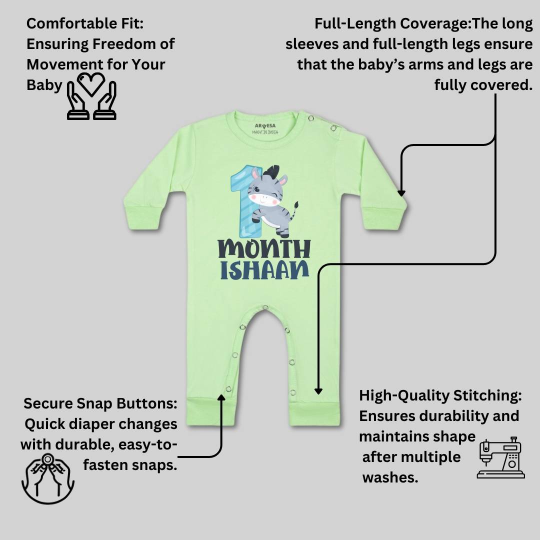 Arvesa 1 Month Baby Boy & Girl Dress