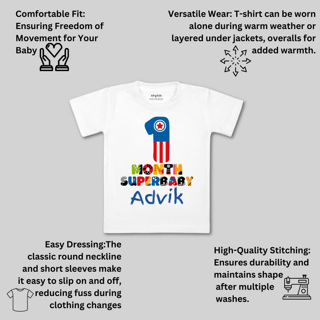 Arvesa 1 Month Baby Boy & Girl Dress