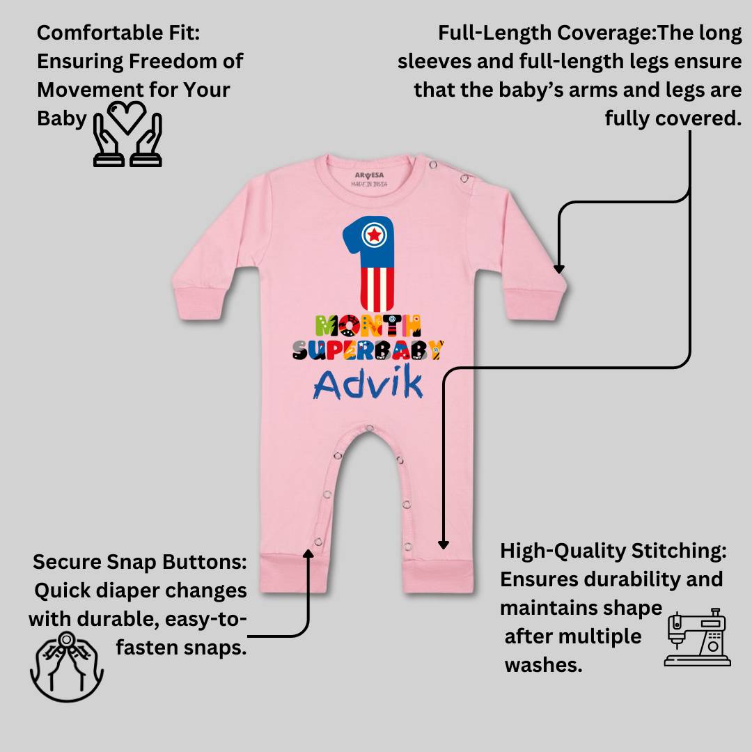 Arvesa 1 Month Baby Boy & Girl Dress