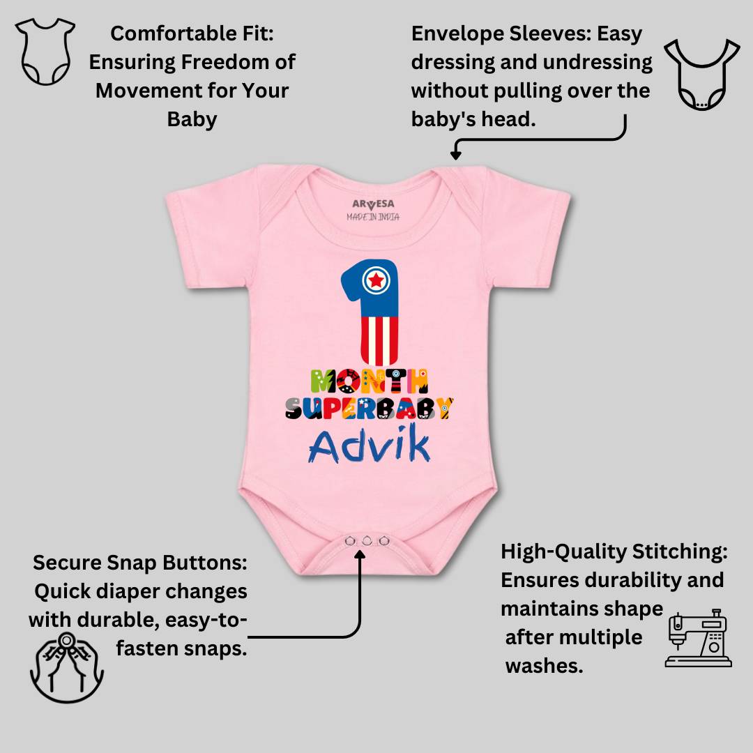 Arvesa 1 Month Baby Boy & Girl Dress