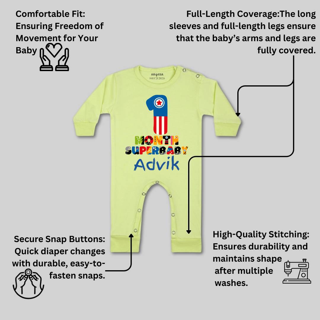 Arvesa 1 Month Baby Boy & Girl Dress