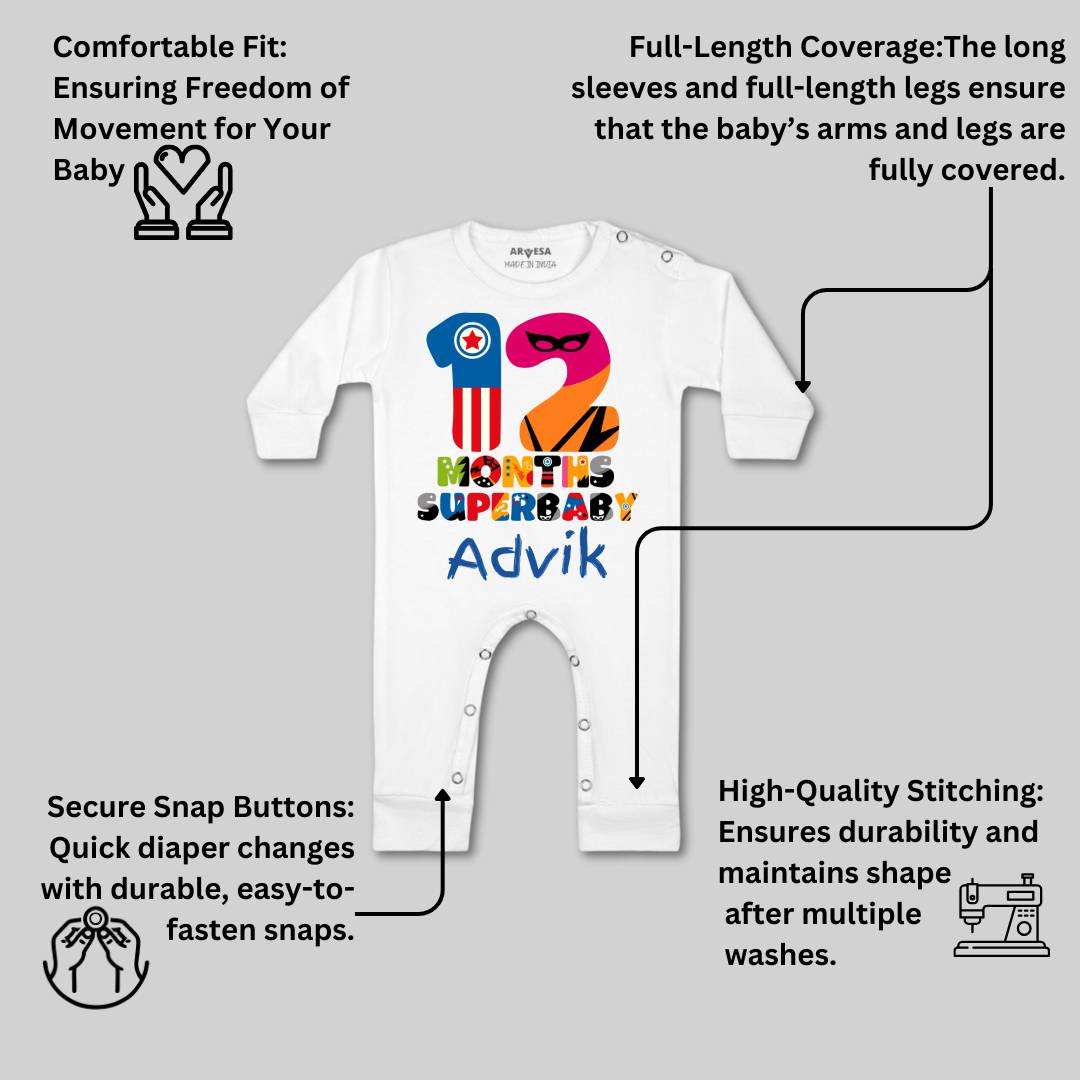 Arvesa 12 Month Baby Boy & Girl Dress