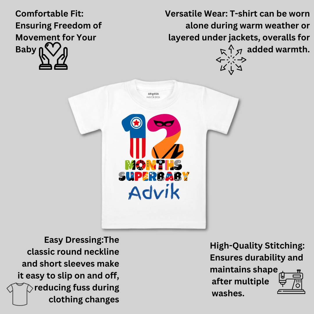 Arvesa 12 Month Baby Boy & Girl Dress